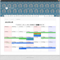 カレンダーのサンプル カレンダーのサンプル